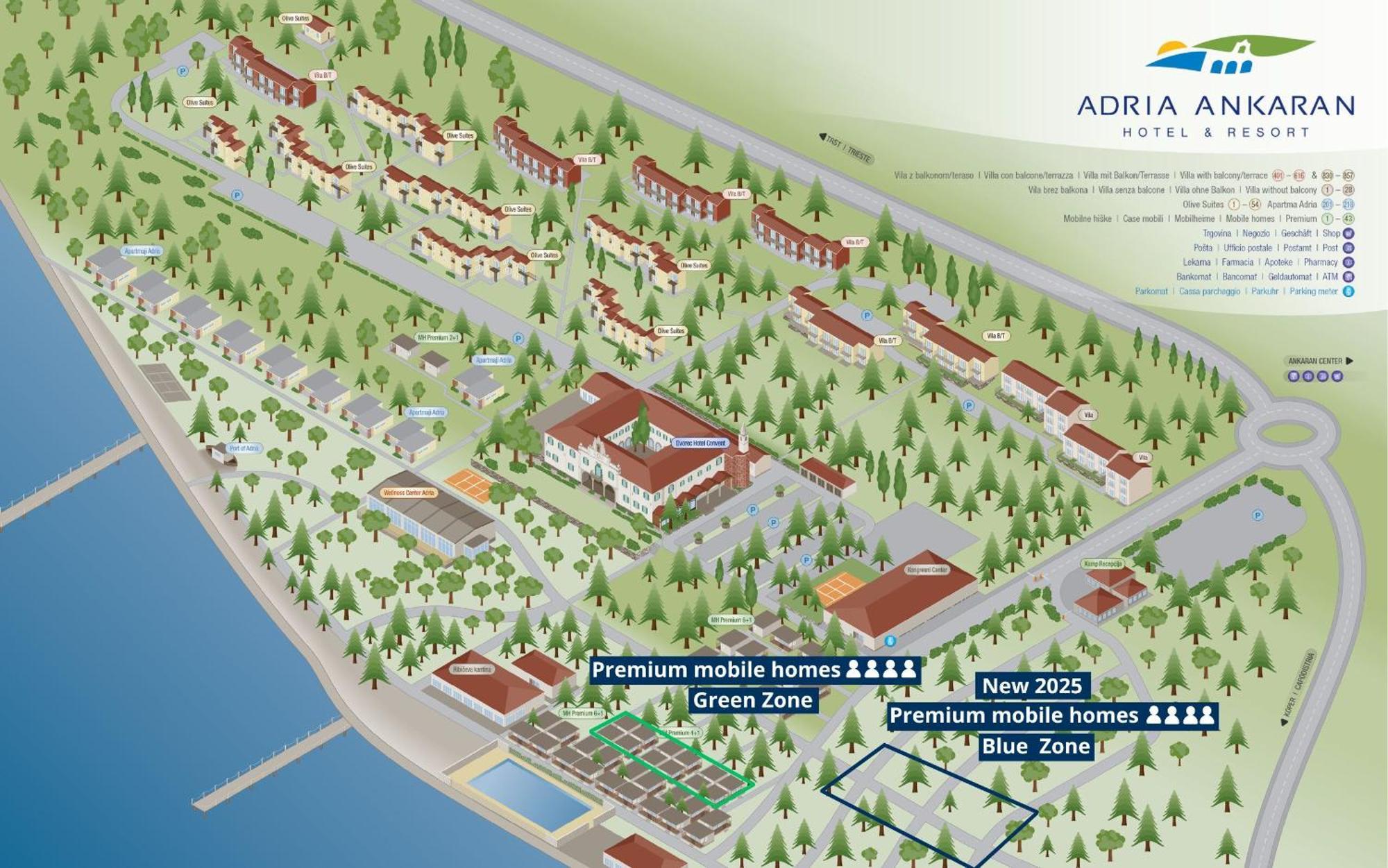 Premium Mobile Homes - Hotel & Resort Adria Ankaran Exterior foto